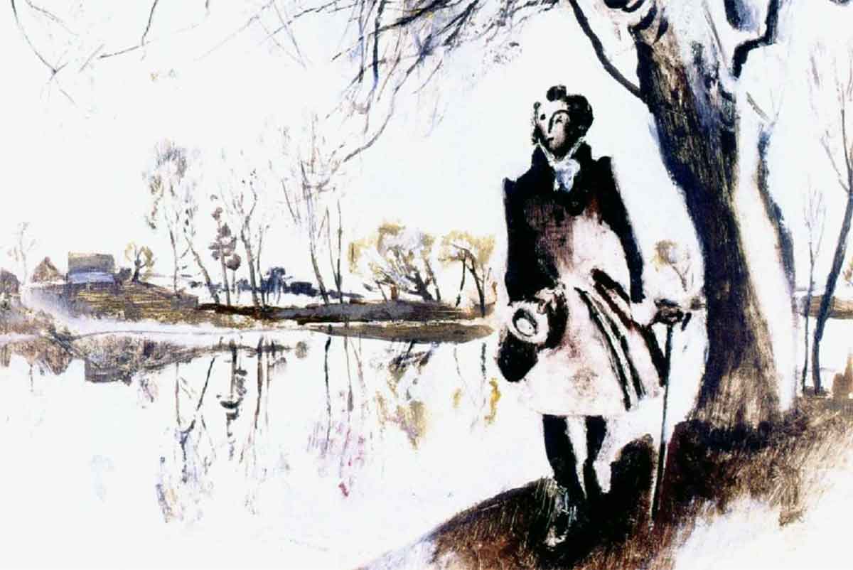 Из Пиндемонти - Пушкин, иллюстрация