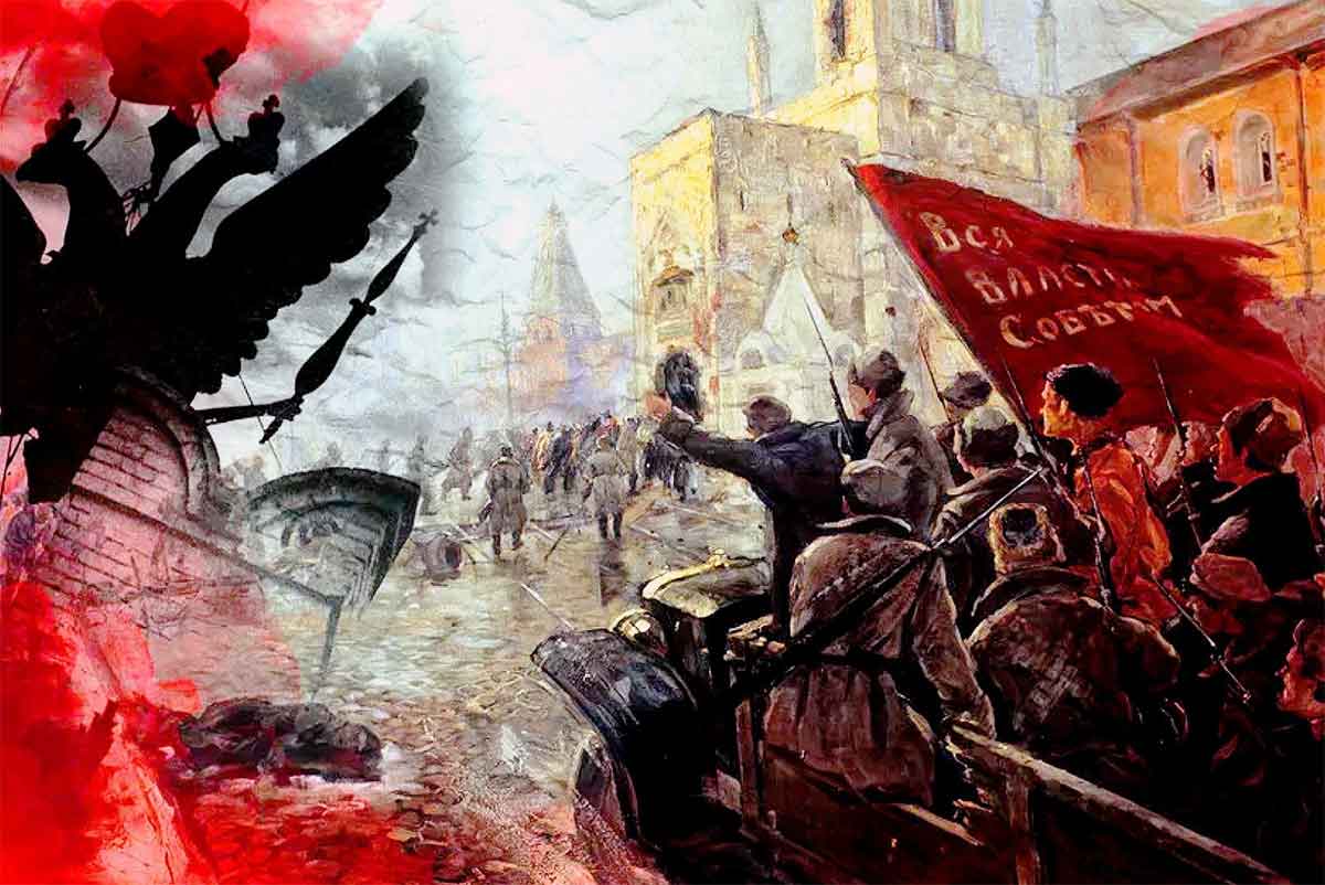 Ода революции - Маяковский, иллюстрация