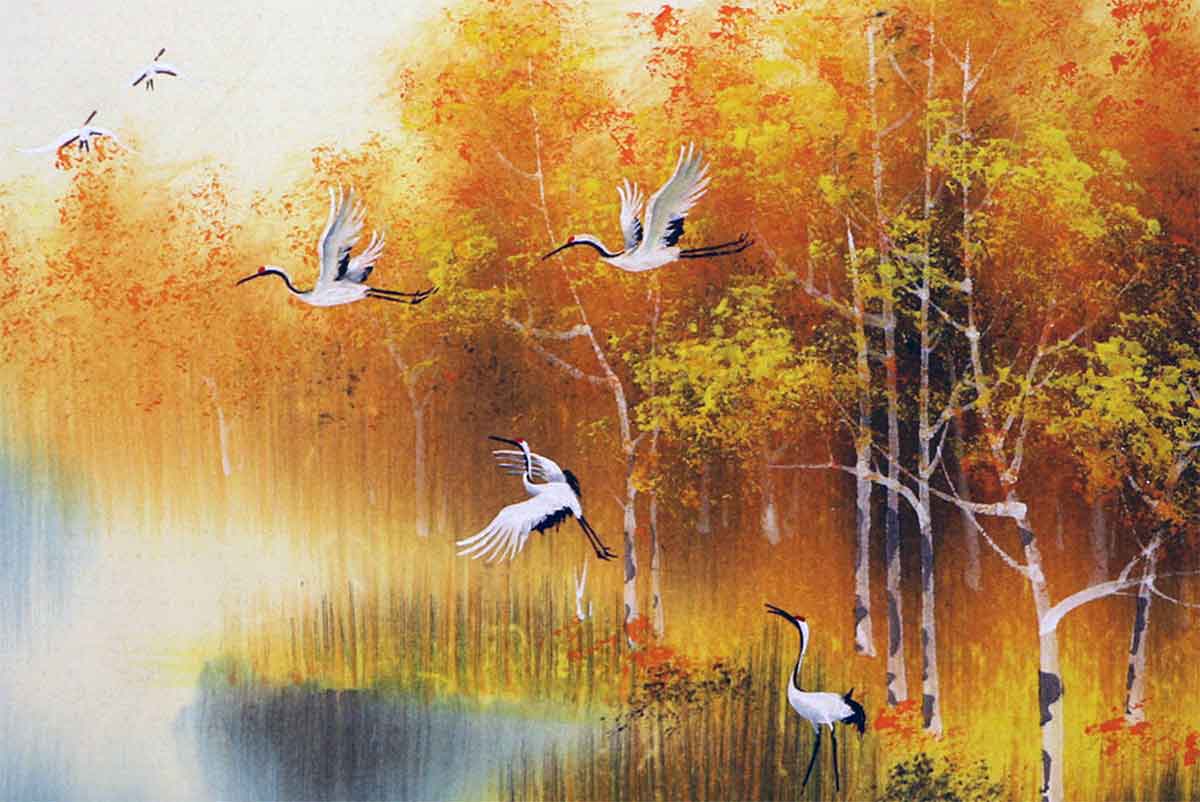 Бальмонт - Осень, иллюстрация