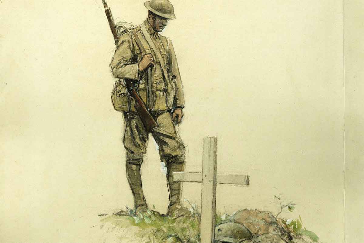 Стихи о неизвестном солдате - Мандельштам, иллюстрация