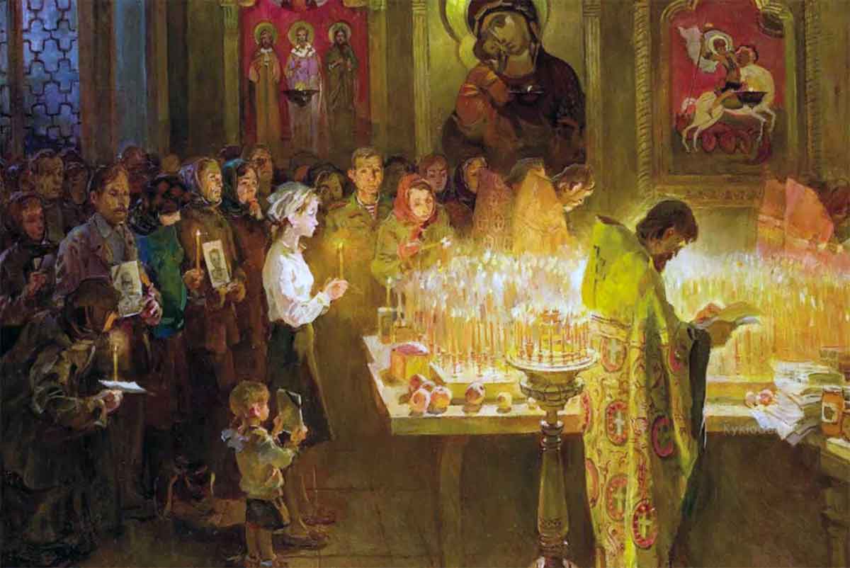 Мережковский - Христос воскрес, иллюстрация