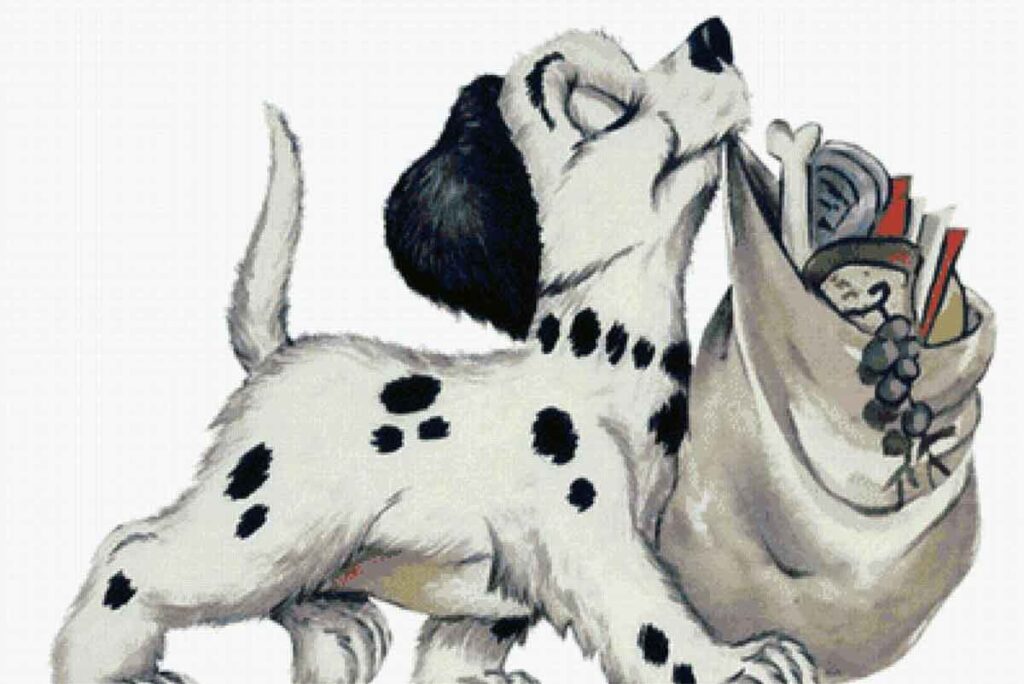 Гейне - Добродетельный пес, иллюстрация