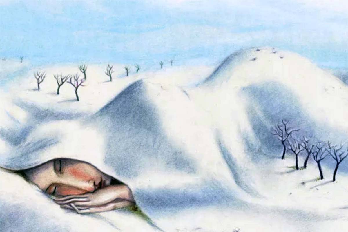 Вяземский - Зима, иллюстрация