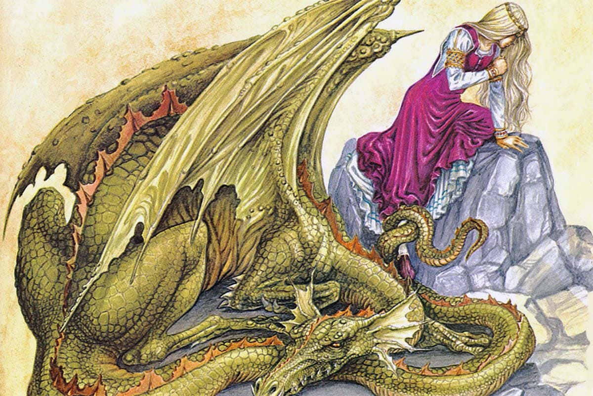 Гумилев - Змей, иллюстрация