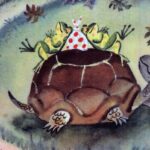 Чуковский - Черепаха, иллюстрация