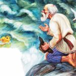 Пушкин - Сказка о рыбаке и рыбке, иллюстрация