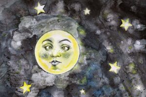 Стивенсон - Луна, иллюстрация