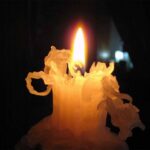 Высоцкий - Оплавляются свечи, иллюстрация
