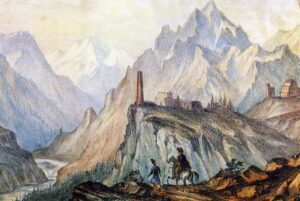 Лермонтов - Кавказу, иллюстрация